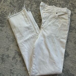 AGOLDE WHITE JEANS